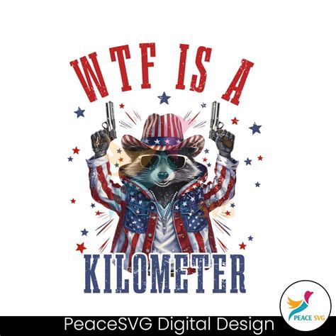 WTF Is A Kilometer Raccoon Meme PNG Instant Download » Peace SVG