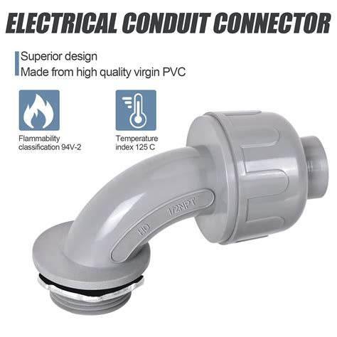 FirmiBang Liquid Tight Connector 1/2 in - Non-Metallic Electrical ...