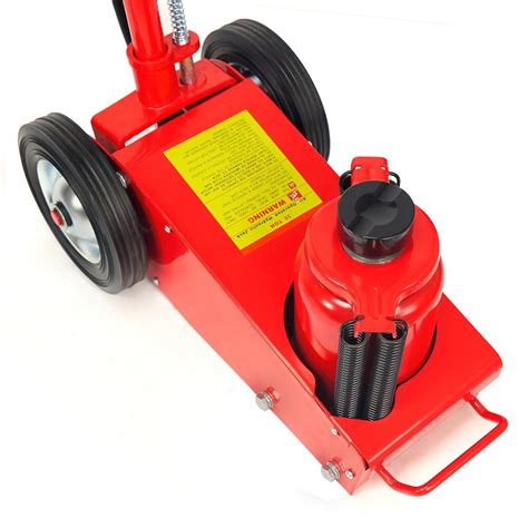 Stark USA 55062 Heavy duty 35 ton Air Hydraulic Floor Jack Wheels Lift