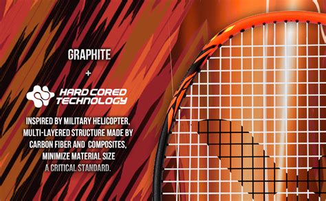 Buy VICTOR TK-PL-O-5U Thruster Series Strung Badminton Racket -Orange ...