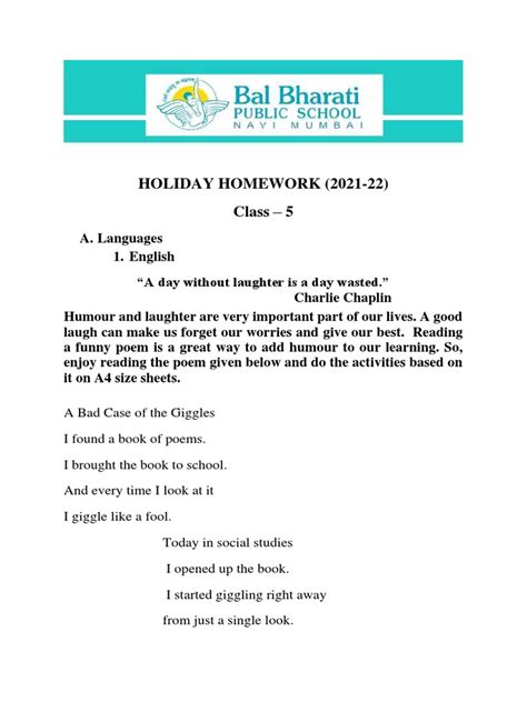 Image result for Class 5 English Assignment Homework 12 Answer 2021