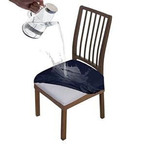 HOKIPO 100% Waterproof Jacquard Seat Cover for Chair, Stretch Fitted ...