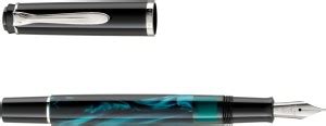 Pelikan Classic M205 SE Petrol Marbled (F) 818544 Fountain Pen - Buy ...