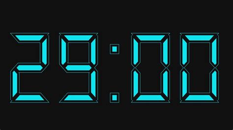 29 minute timer with alarm sound at the end. 29 minute countdown - YouTube