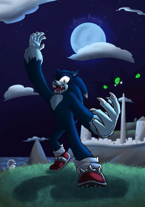 Sonic Unleashed Werehog Fanart (Art by me) : r/SonicTheHedgehog