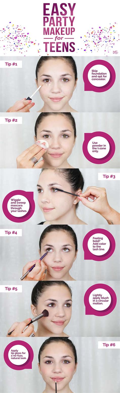 Image result for Party Makeup Tutorial for Tweens