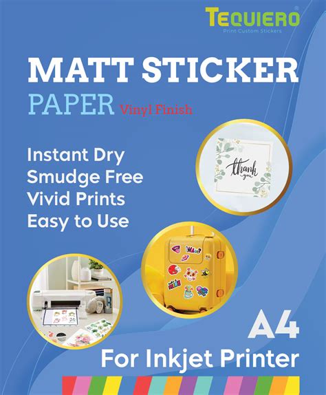 Image result for Matte Sticker Paper