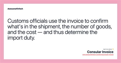 Consular Invoice 的图像结果
