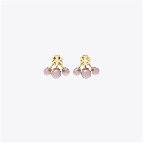 Resin Front-Back Earring: Women's Designer Earrings | Tory Burch