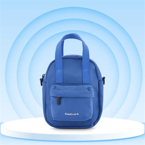 Buy Online Fastrack Snack-Pack Blue Sling Bag with Detachable Sling ...
