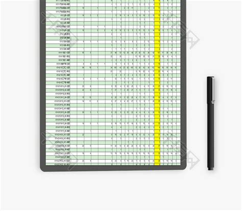 日常办公合同底薪统计表Excel模板_千库网(excelID：76837)