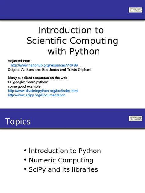 Image result for Scientific Computing with Python