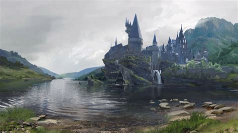 Harry Potter Concept Art Hogwarts