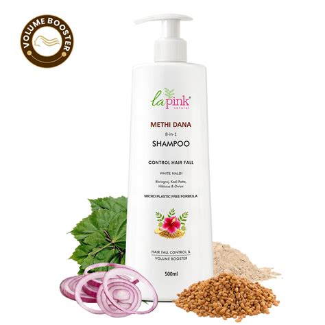 Methi Dana 8-in-1 Shampoo 500ml – Hair Fall Control & Volume Boost – La ...