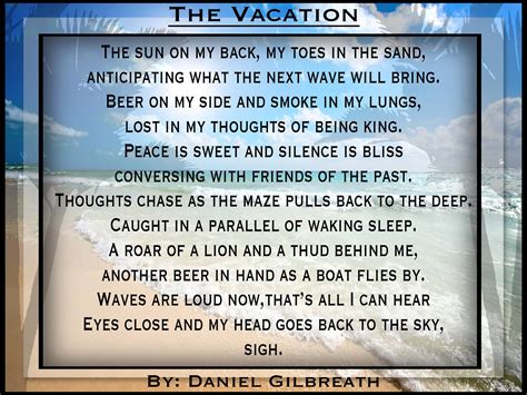 #vacation #beach #ocean #poem #writing #relaxing | Poems, Writing, Vacation