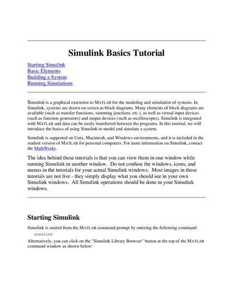 Image result for Simulink Tutorials for Beginners