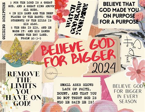 Guided Digital 2024 Prayer and Affirmation Board Party, December 22 ...