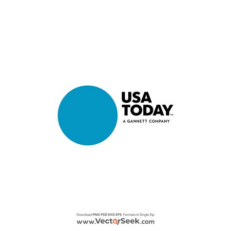USA TODAY Network Logo Light Minimalist Background Background Background