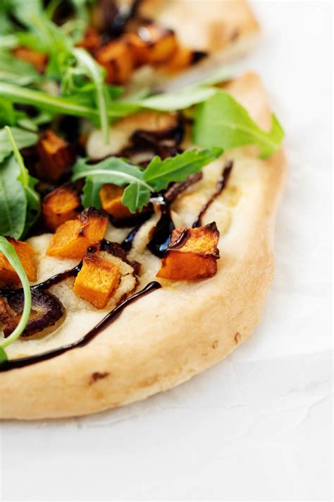 Butternut Red Onion Pizza | A Vibrant Plant Based Pizza for Fall