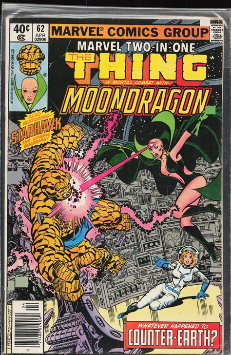 Marvel Two-in-One #62 (1980) Moondragon | Comic Books - Bronze Age ...