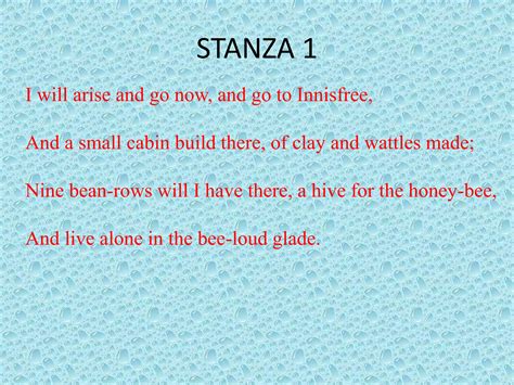 The Lake Isle of Innisfree class 9 by Prabjot Singh | PPTX