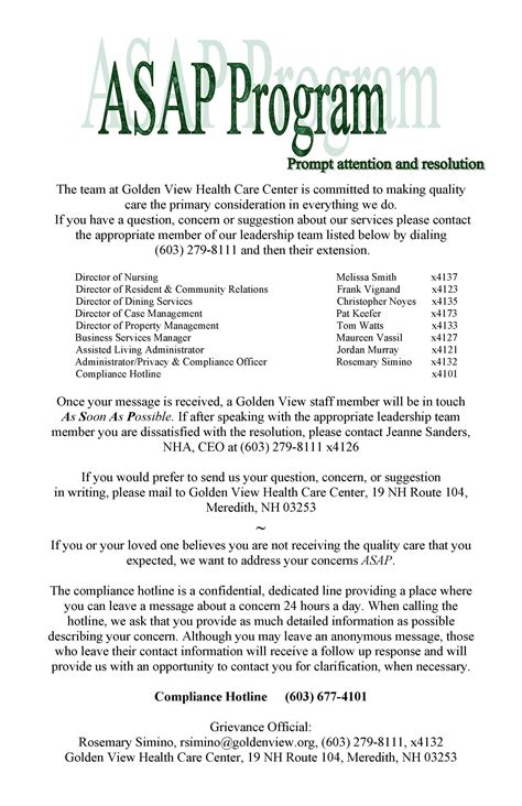 Memory Support | Golden View Health Care Center - Senior Care in NH