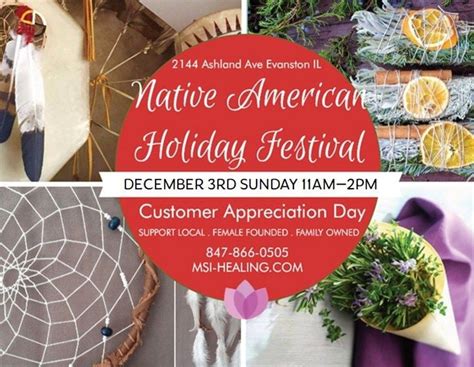 Native American Holiday Festival & Customer Appreciation Day FREE EVENT ...