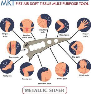MKT Healthcare Innovation MKTST016 MKT Metallic Silver Multipurpose ...