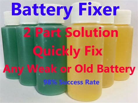 Forklift BATTERY REPAIR LIQUID Solution- 36 Volt India | Ubuy