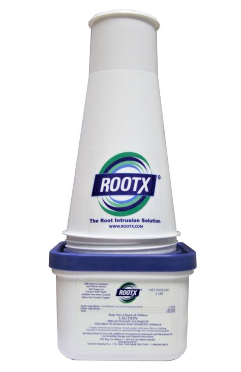 Buy RootX2LB. JAR with Funnel/APPLICATOR Foaming Root Control for Sewer ...