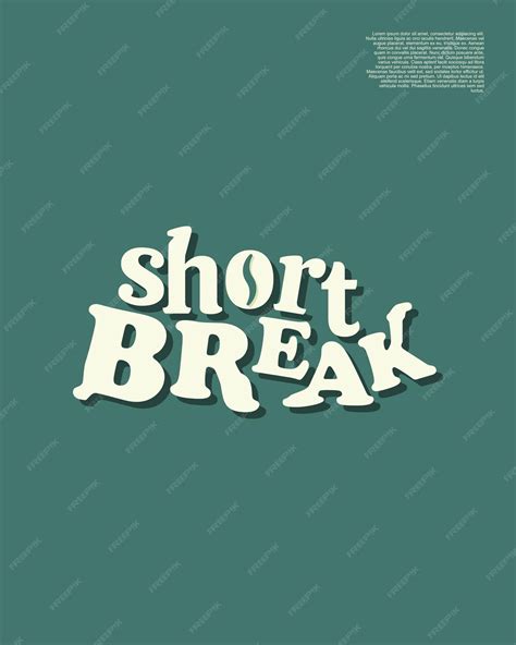 Image result for Short Break Line