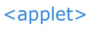 Applet Tag in HTML 的图像结果