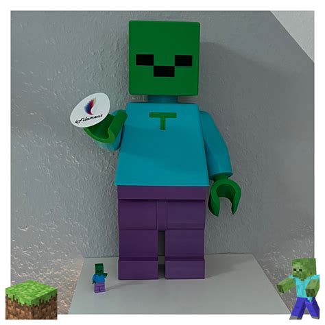 Image result for LEGO Minecraft Tutorial Zombie