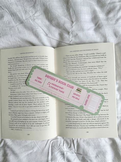 Personalised Name Book Club Personalised Bookmark Customisable Bookmark ...