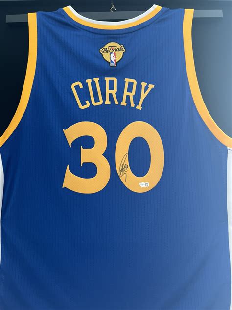 Charitybuzz: Steph Curry Signed Warriors Finals Jersey