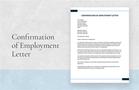 Interview Waiver Confirmation Letter in Word, PDF, Google Docs - Download | Template.net