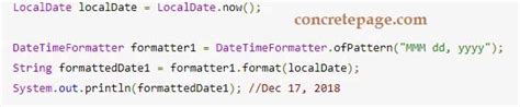 Image result for Java Date Object Format