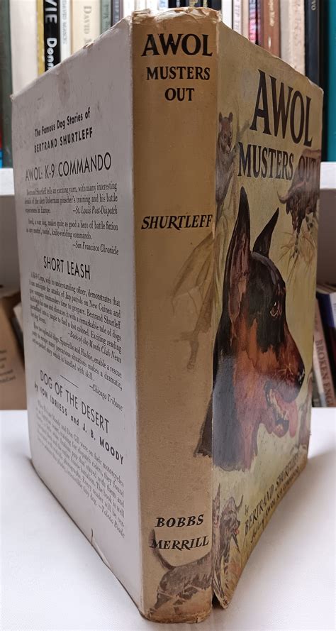 Awol Musters Out by Bertrand Shurtleff: Collectible-Very Good Hardcover ...