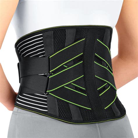 YAHA Back Brace for Lower Back Pain Relief for Women/Men with Lumbar ...