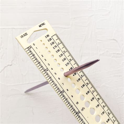 Printable Needle Gauge