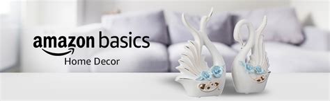 Buy Amazon Basics Modern Elite Swan Pair Ceramic Art Figure | Beautiful ...