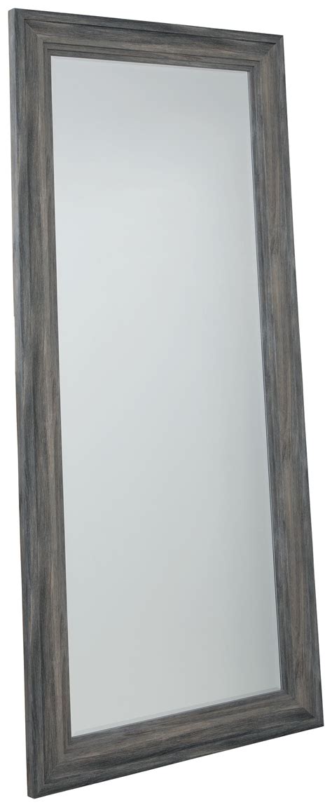 Jacee - Antique Gray - Floor Mirror - Davis Home Furnishings and Flooring