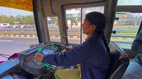 Meet Priyanka Sharma, UP’s first female government bus driver - India Today