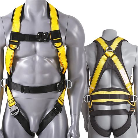 Buy VEVORSafety Harness, Full Body Harness, Safety Harness Fall ...