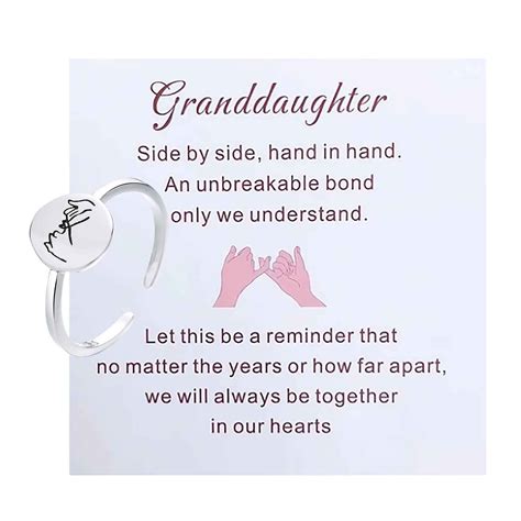 Pinky Promise Couple Rings Hand in Hand Ring Stainless Steel High ...