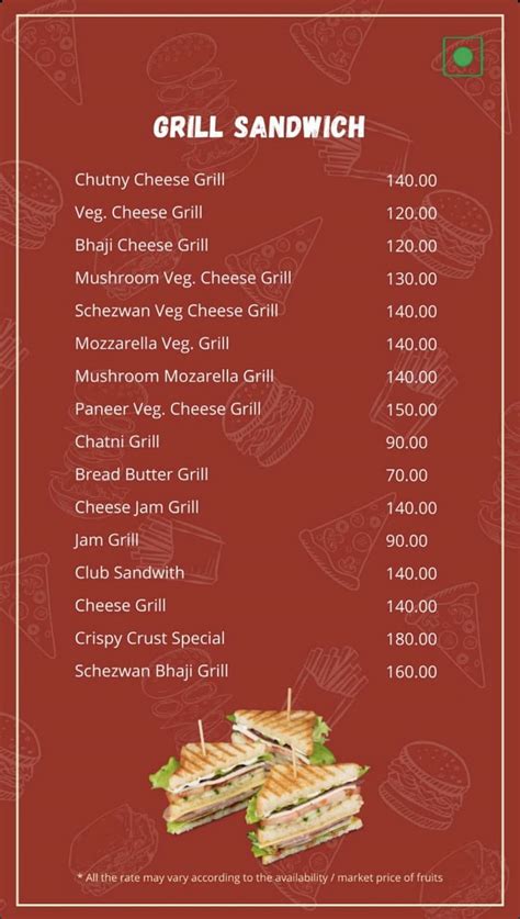 Menu at Crispy Crust - Pizzas & More, Hyderabad