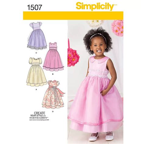 Simplicity Children Dressmaking Leaflet, 1507