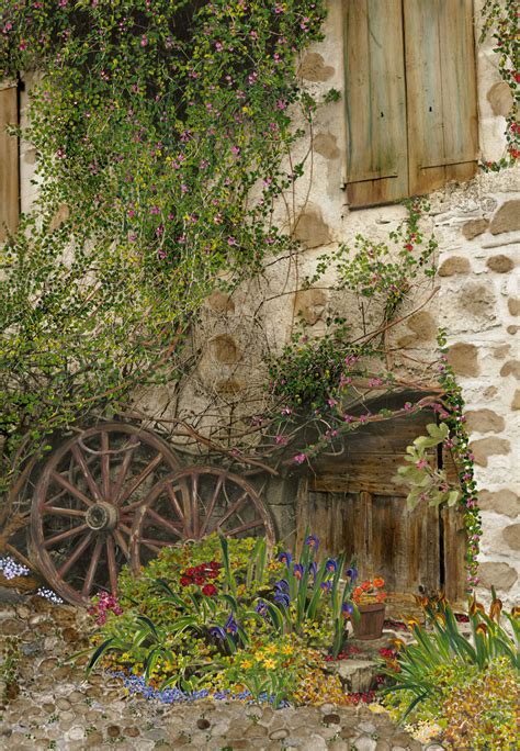 Decorative Garden Wagon Wheels | Shelly Lighting