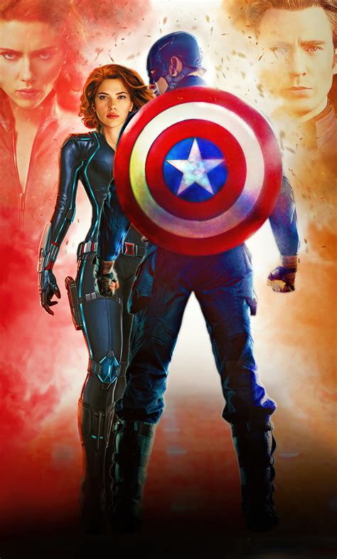 Captain America 2 Wallpaper Black Widow