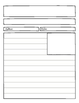 Image result for Newspaper Writing Kit